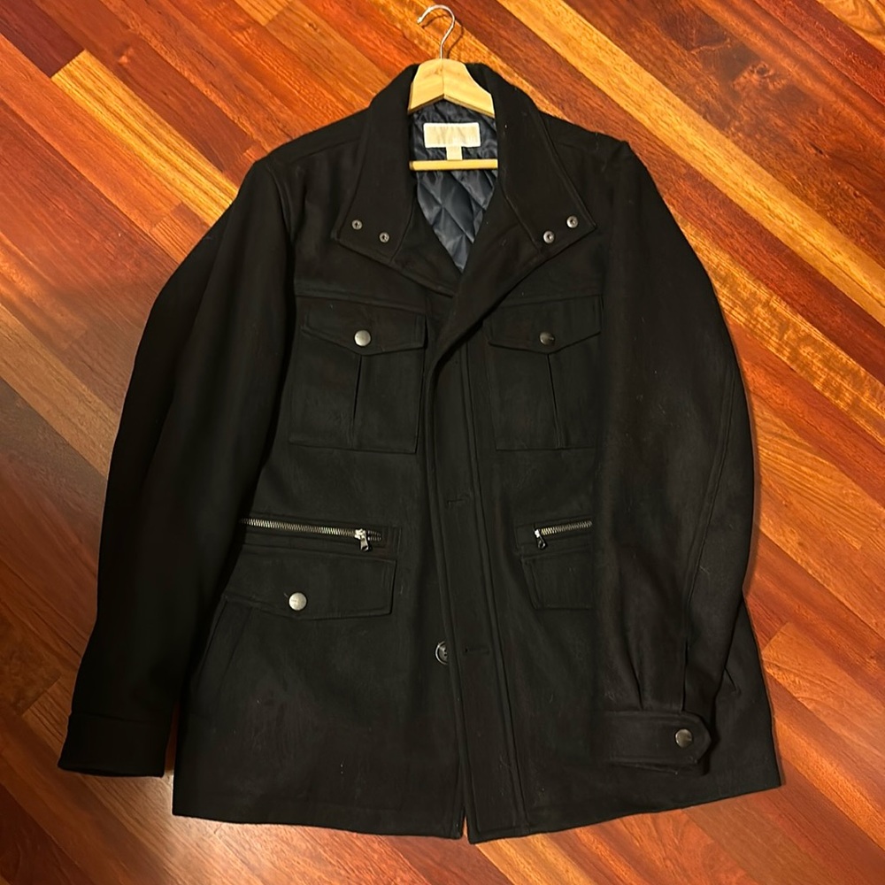 Michael Kors jacket with front pockets overcoat